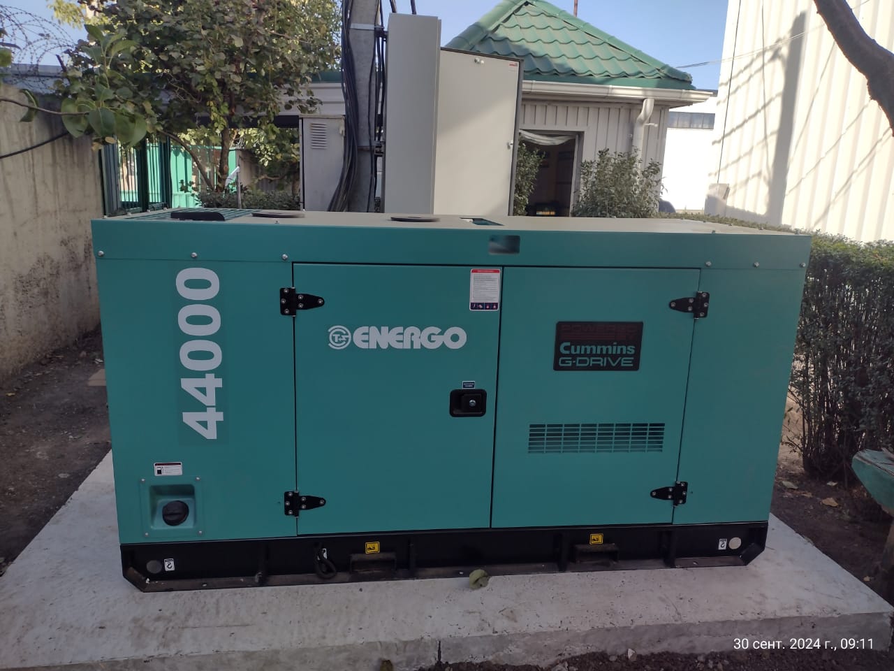 Поставка и запуск дизельного генератора ENERGO MP44C-S (32,0 кВт) на ООО "АГРОХИМ-АВИА"